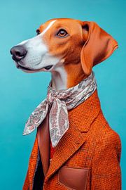 English Foxhound by Poster Art Shop