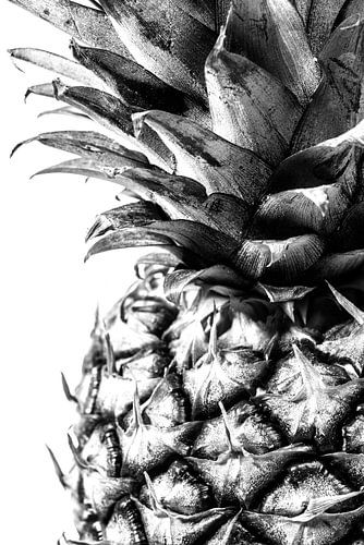 Close up van een ananas
