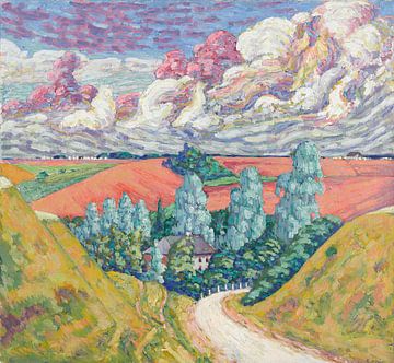 Konrad Mägi - Op reis van Viljandi naar Tartu (1915-1916) van Peter Balan