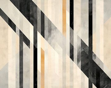 Abstract Geometry | Diagonals by Wonderful Art