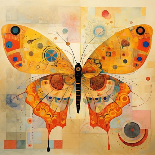 Schmetterling abstrakt