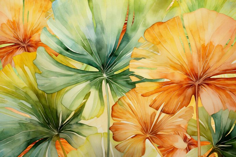 Exotischer Sommer von Floral Abstractions