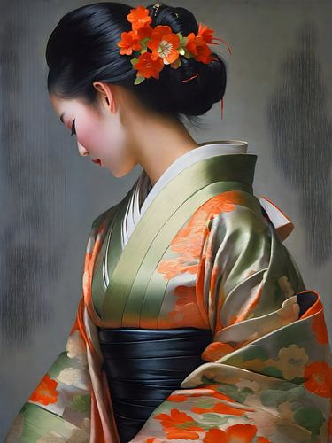 Geisha in der Stille