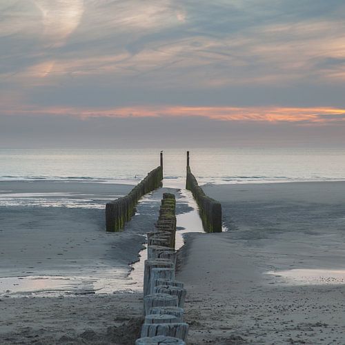 Zeeland beach breakwater 10
