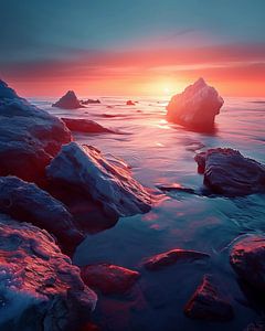 Goldene Stunde am Meer