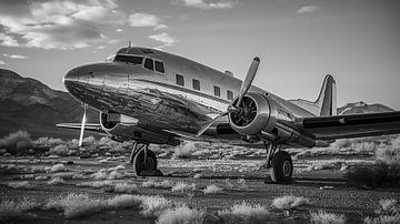 Vintage aircraft on the ground by Animaflora PicsStock