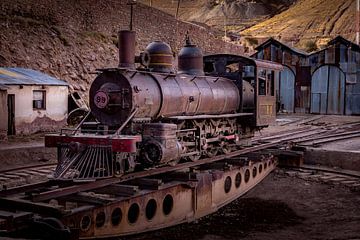 Locomotive Pulacayo J by Joke de Jager