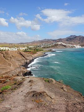 Fuerteventura, Las Playitas aan de Atlantische Oceaan van Katrin May