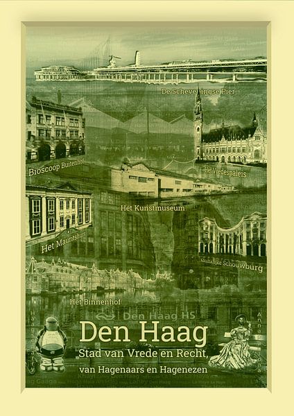 The Hague now and in the past in focus by Marjoline Delahaye