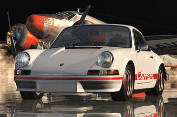Het ontwerp van een Porsche 911 is kunst van Jan Keteleer