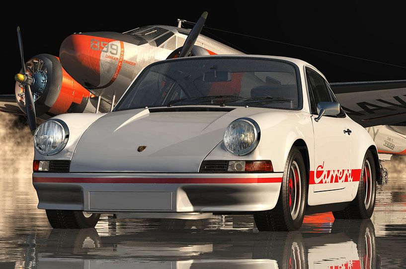 Het ontwerp van een Porsche 911 is kunst van Jan Keteleer