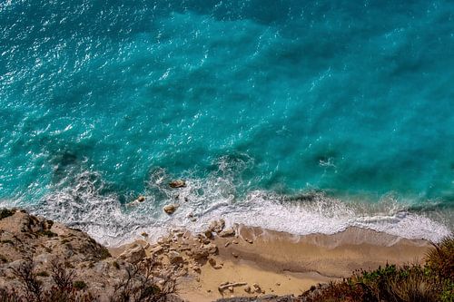 The beautiful sea of Lefkas