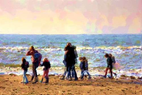 Spaziergang am Rande des Tages