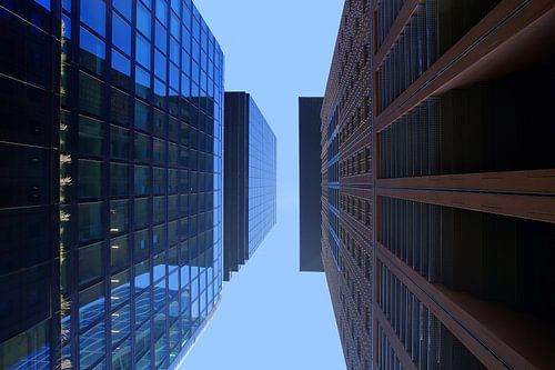 Frankfurt Wokenkratzer