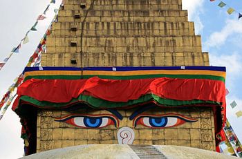 Bodnath tempel in Kathmandu