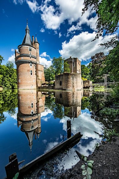 Schloss wijk bij Duurstede schöne Reflexionen von Gert Jan Geerts