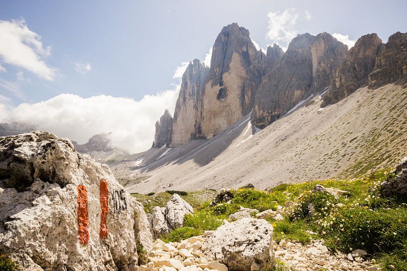 Tre Cime di Lavaredo par André Hamerpagt