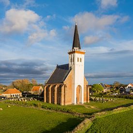 Witte kerk Den Hoorn Texel van Keesnan Dogger Fotografie