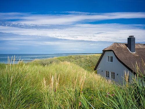 Op het strand van Ahrenshoop (Fischland-Darß-Zingst)