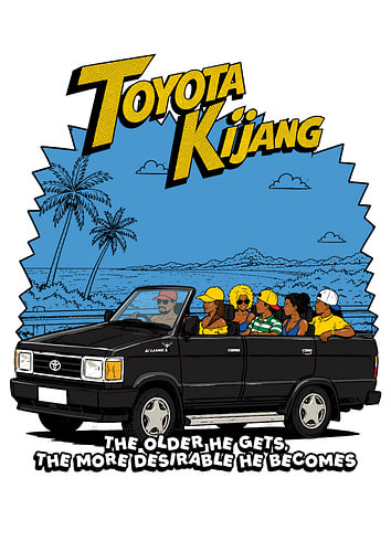 Toyota Kijang Retro Coastal Road Trip