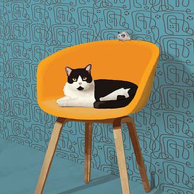 Cat and mouse by Sandra Brill