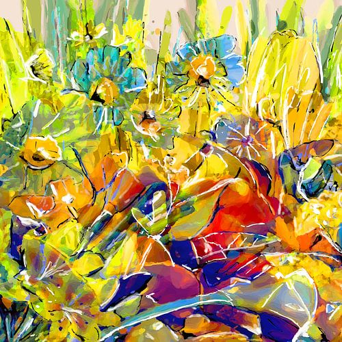 Quadratische Außenseite