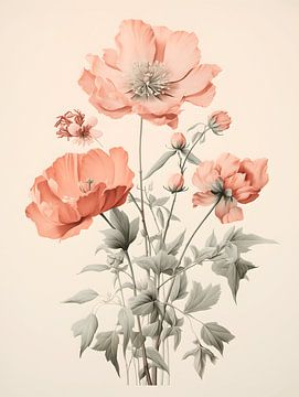 Wabi-Sabi Botanical III by Gypsy Galleria