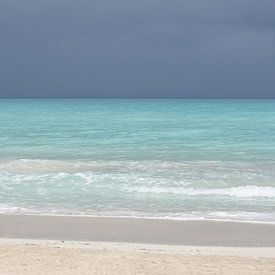 Strandlandschaft in der Karibik von Carolina Reina