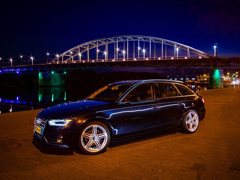 Audi A4 at the John Frost Bridge by Vincent Bottema