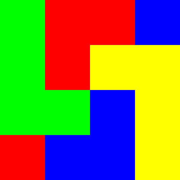 4x4 in 16 | Morphing | Spiral with L | V=030-02 | P #01 by Gerhard Haberern