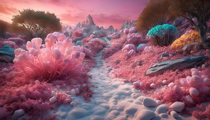 Enchanted Journey into the Unknown by Retrotimes