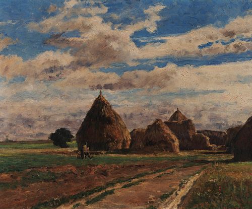 Artur Loureiro~Landschap (Auvers-Sur-Oise)