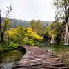 Het pad van Plitvice van Roy Poots