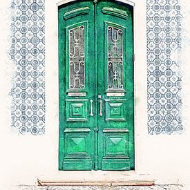 Vintage Door no. 2 by Apolo Prints