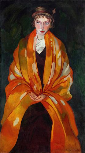 Stanisław Ignacy Witkiewicz - Portret van Eugenia Dunin-Borkowska (1912)