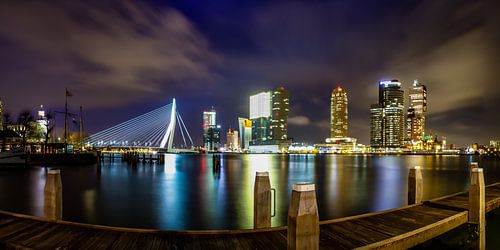 Rotterdam Panorama van Evert Buitendijk
