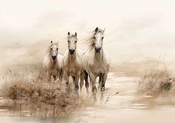 Pony | Pony's von ARTEO Gemälde