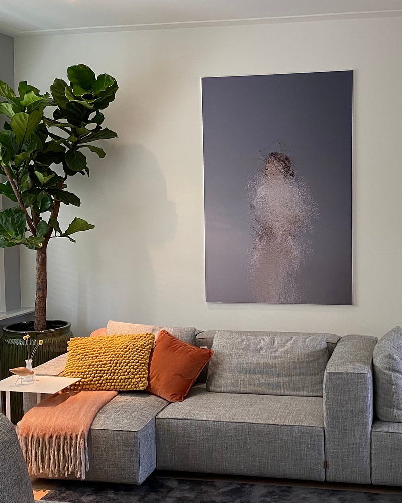 Abstraktes Porträt  von Carla Van Iersel 