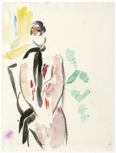 Rik Wouters - Entwürfe für ein Porträt von Herrn De Carnière-Wouters, Notiz zum Kunstjahr (1892 - 1916)