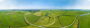 The Oosterveld near Limmen in 360° from the air by Paul Oostveen