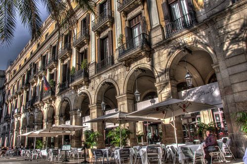 Plaça Reial in Barcelona