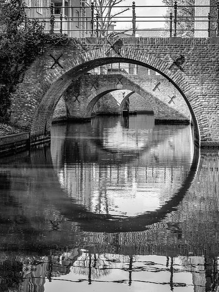 The canals of 's Hertogenbosch by Henk Hulshof