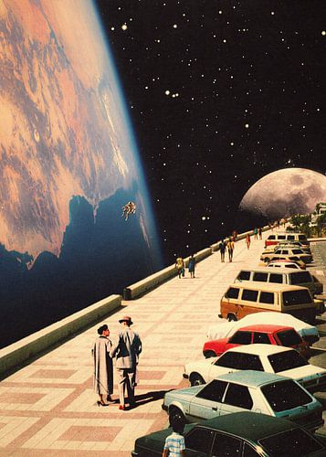 Space Promenade - Retro-Futuristic