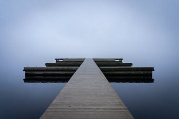 Steiger in de mist - Aalsmeer