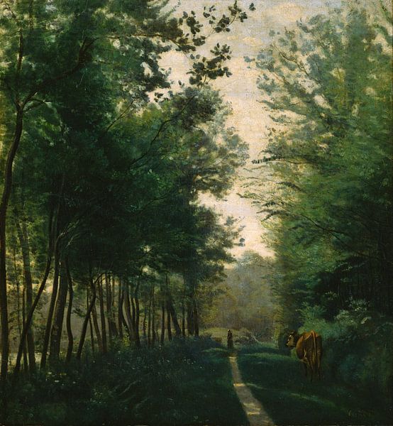 Ville d'Avray, Jean-Baptiste-Camille Corot von Meisterhafte Meister