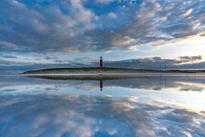 Reflektionen / Spiegel Leuchtturm Eierland Texel
