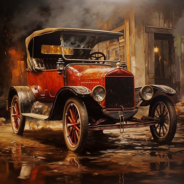 Ford model T 1908 van TheXclusive Art