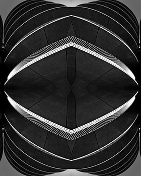 Symmetrie, Amsterdam RAI parkeergarage kunstwerk