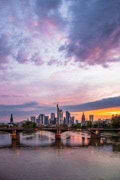 Frankfurt am Main Skyline von Fotos by Jan Wehnert