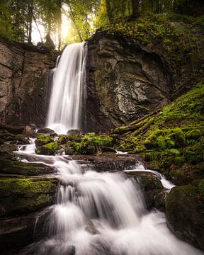 Mystical waterfall by Markus Stauffer